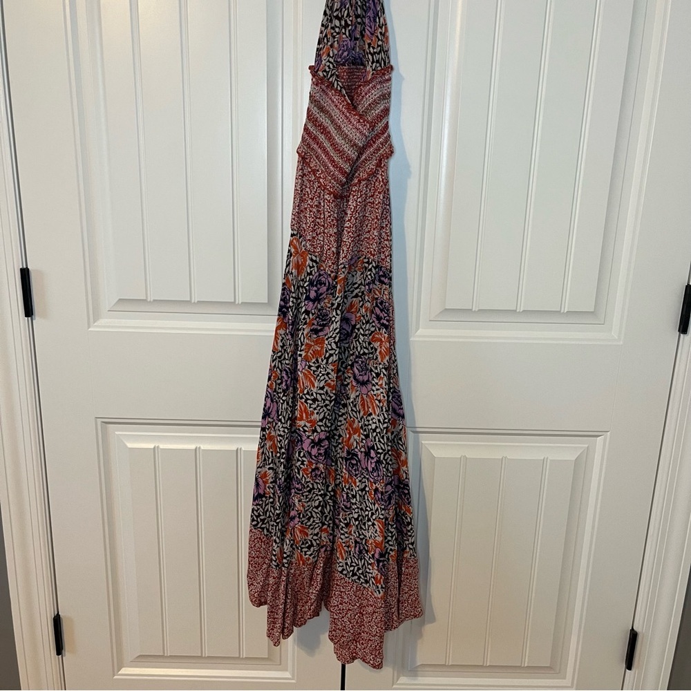 Intimately Free People Gabriela Dress Floral Patchwork Ruffle Spring Size XS - Picture 12 of 14